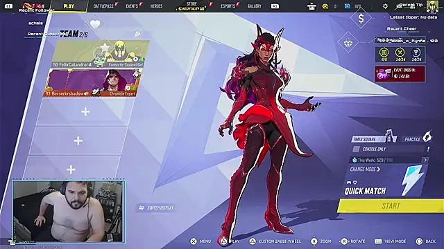 Webkamerová show bottombeargaming