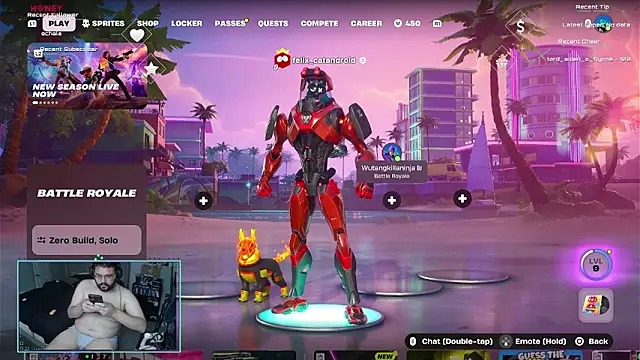 bottombeargaming Pertunjukan Webcam