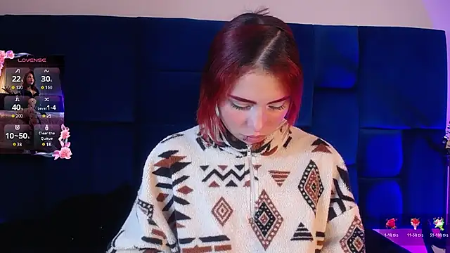 Raven_Blue_ Adlı Modelin Web Kamerası Şovu