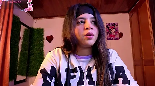 Show de IsaBluee na webcam