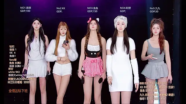 Diamond-Girls Show in webcam