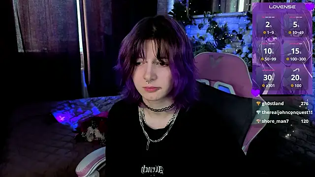 הופעת וובקאם של Ashley_Veil