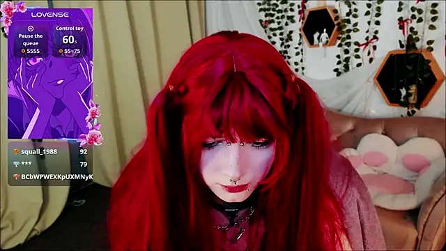 הופעת וובקאם של Ashley_Veil