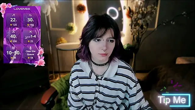 הופעת וובקאם של Ashley_Veil