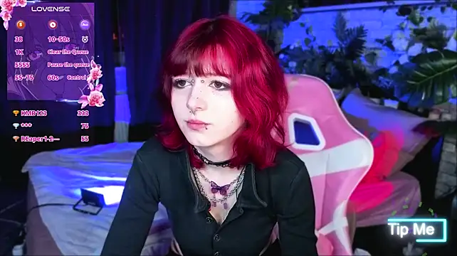 הופעת וובקאם של Ashley_Veil