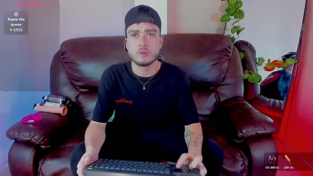 Show de Salvattore_Muller na webcam
