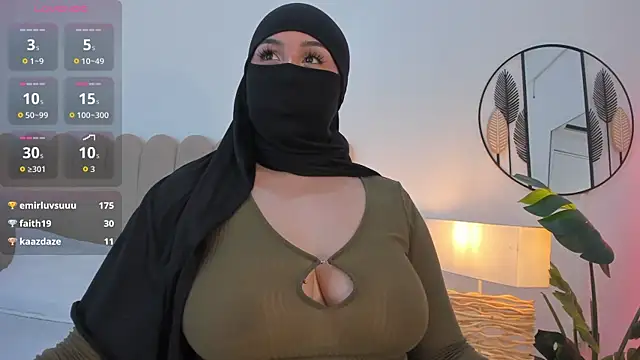 _Amirah Adlı Modelin Web Kamerası Şovu