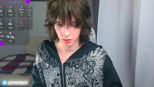 Show de LeonBoykisser na webcam