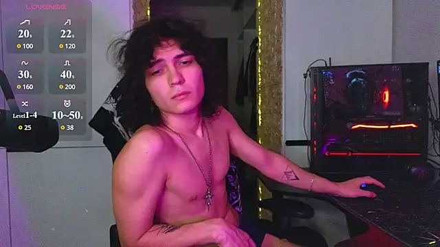 Show modela Dean_Raven na web-kameri
