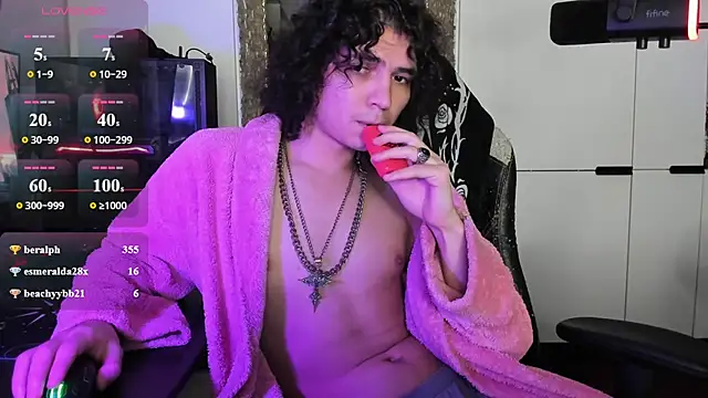 Dean_Raven webkamerás műsora