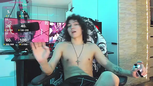 Show modela Dean_Raven na web-kameri