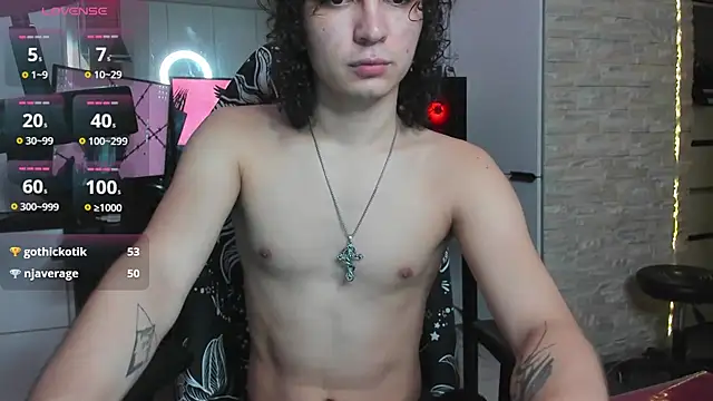 Show modela Dean_Raven na web-kameri