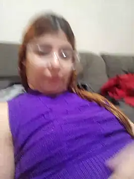 Show de ruivinhaenegao na webcam