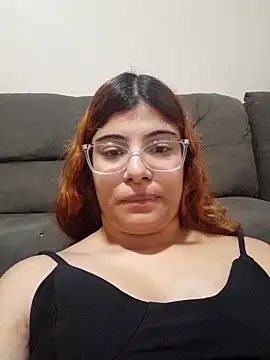 Show de ruivinhaenegao na webcam