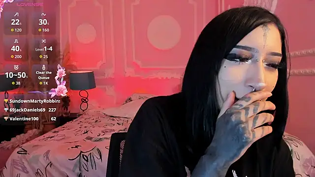 Chat +18 de Kat_VonDe ao vivo