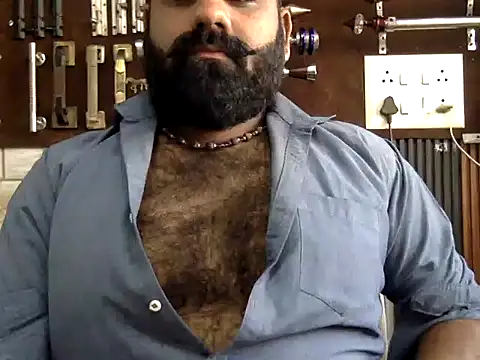 hairy_indian_dad: διαδικτυακό σόου στην κάμερα