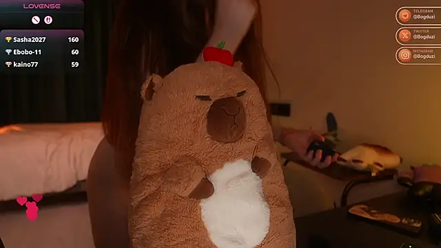 Show modela Bogduzi na web-kameri