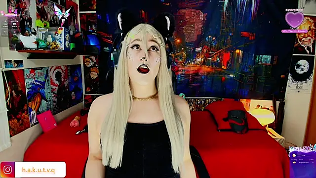 Hakudoll webcam show