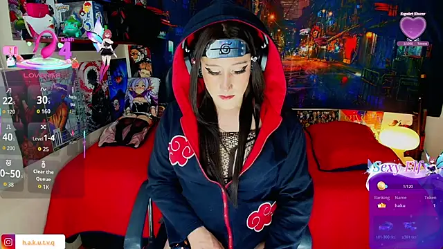Hakudoll webkamerás műsora