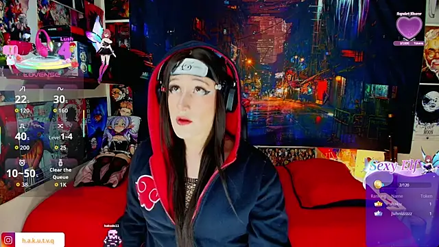 Hakudoll webkamerás műsora