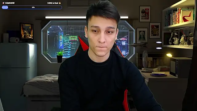 Show webcam de Justin_time111