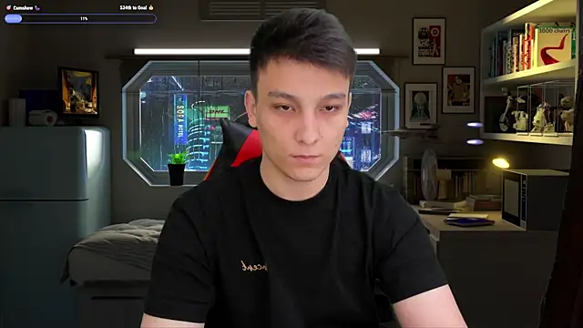 Show webcam de Justin_time111