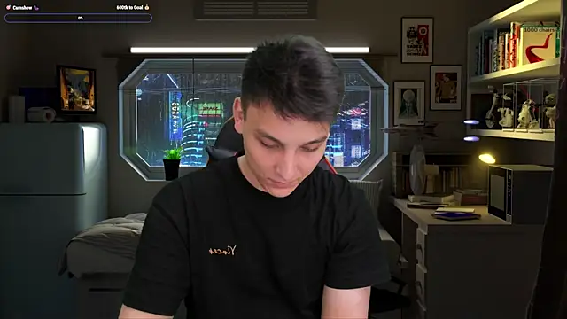 Justin_time111: διαδικτυακό σόου στην κάμερα
