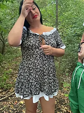 Show modela Lubovnikii na web-kameri