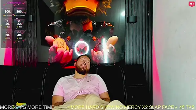 Show webcam de Thresomenmercy