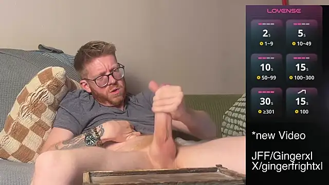Gingerxl8 Webcam show