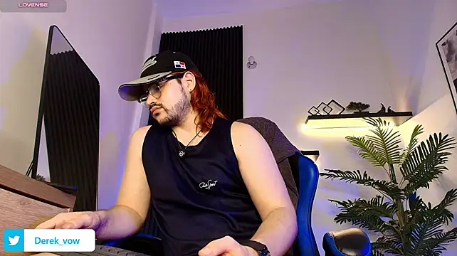 הופעת וובקאם של Derek_Vow