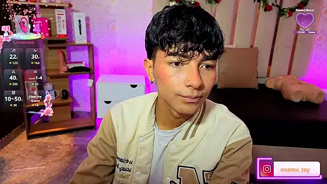 osamu_tay Adlı Modelin Web Kamerası Şovu