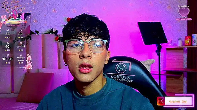 Webkamerová show osamu_tay
