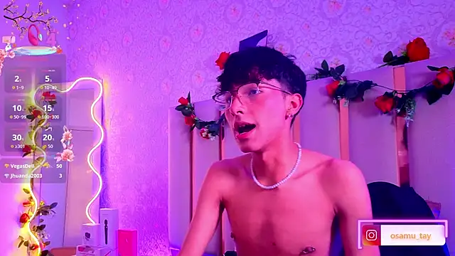Show modela osamu_tay na web-kameri