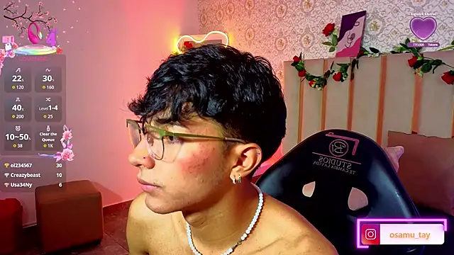 osamu_tay Adlı Modelin Web Kamerası Şovu