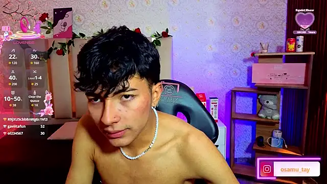 Show modela osamu_tay na web-kameri