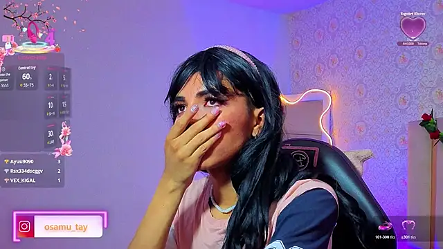 Show modela osamu_tay na web-kameri