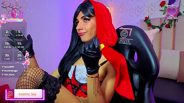 Show de osamu_tay na webcam
