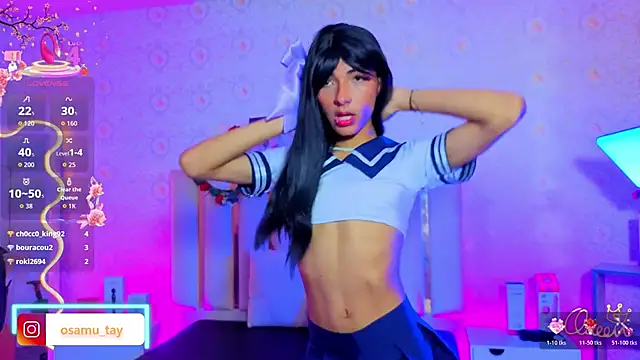 Show de osamu_tay na webcam