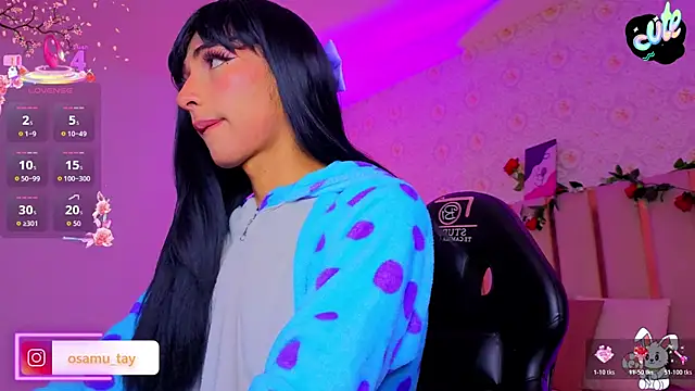 Show de osamu_tay na webcam