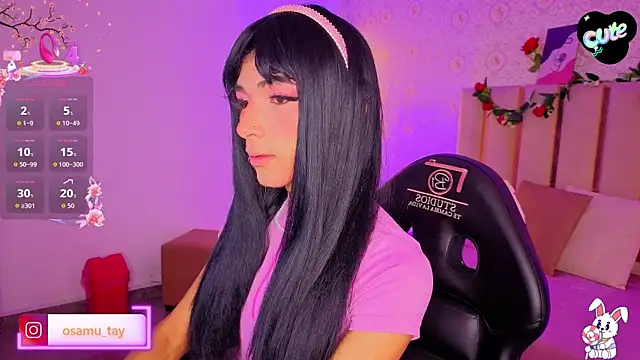 Webkamerová show osamu_tay