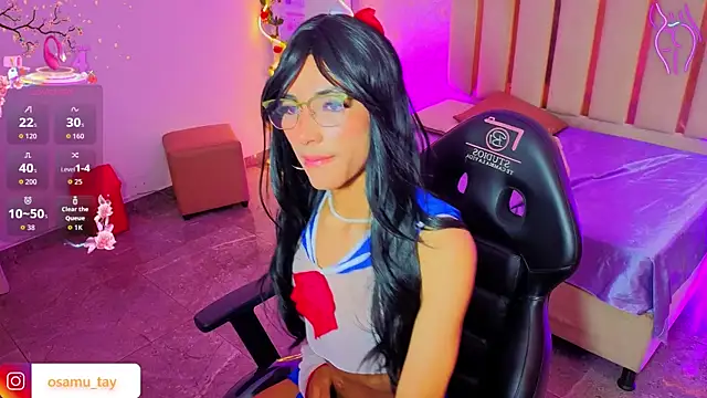 osamu_tay Adlı Modelin Web Kamerası Şovu