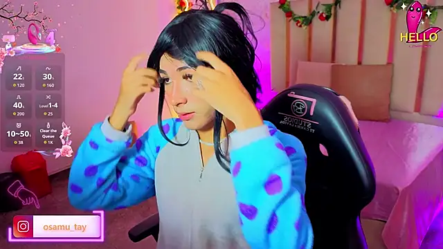 Webkamerová show osamu_tay