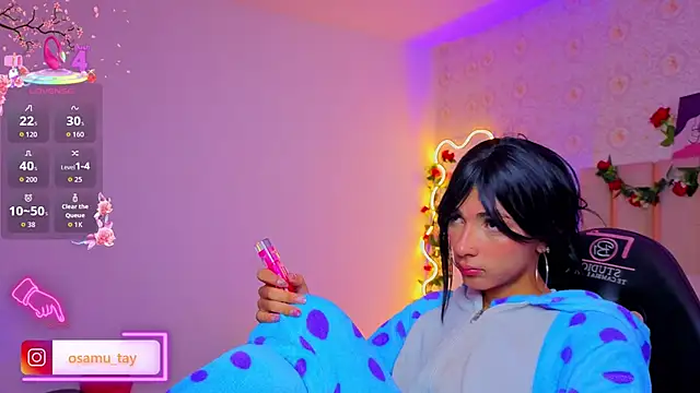 Webkamerová show osamu_tay
