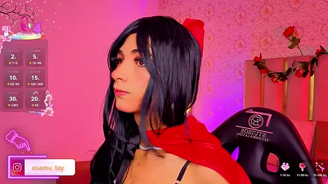 Webkamerová show osamu_tay