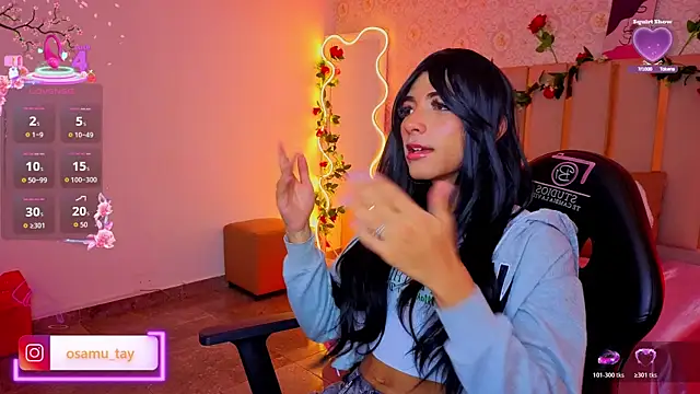 Webkamerová show osamu_tay