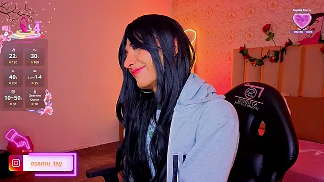 Webkamerová show osamu_tay