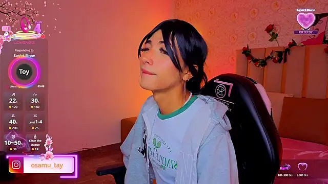 Show de webcam de osamu_tay