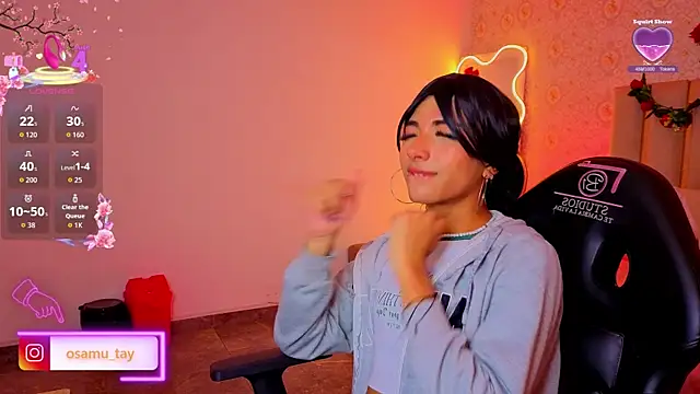 Show de osamu_tay na webcam
