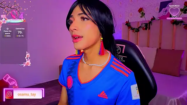 osamu_tay Adlı Modelin Web Kamerası Şovu
